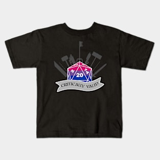 Critically Valid: Bisexual Pride Kids T-Shirt